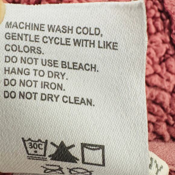 Avalanche Outdoor Amber Fleece Lined Soft Shell Burgundy Purple Hoodie Jacket M - Picture 10 of 11